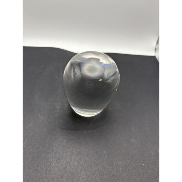 Vintage MCM BAXTER /WHITEFRIARS Art Glass Owl Figurine Paperweight Sculpture 4”T - Picture 4 of 8